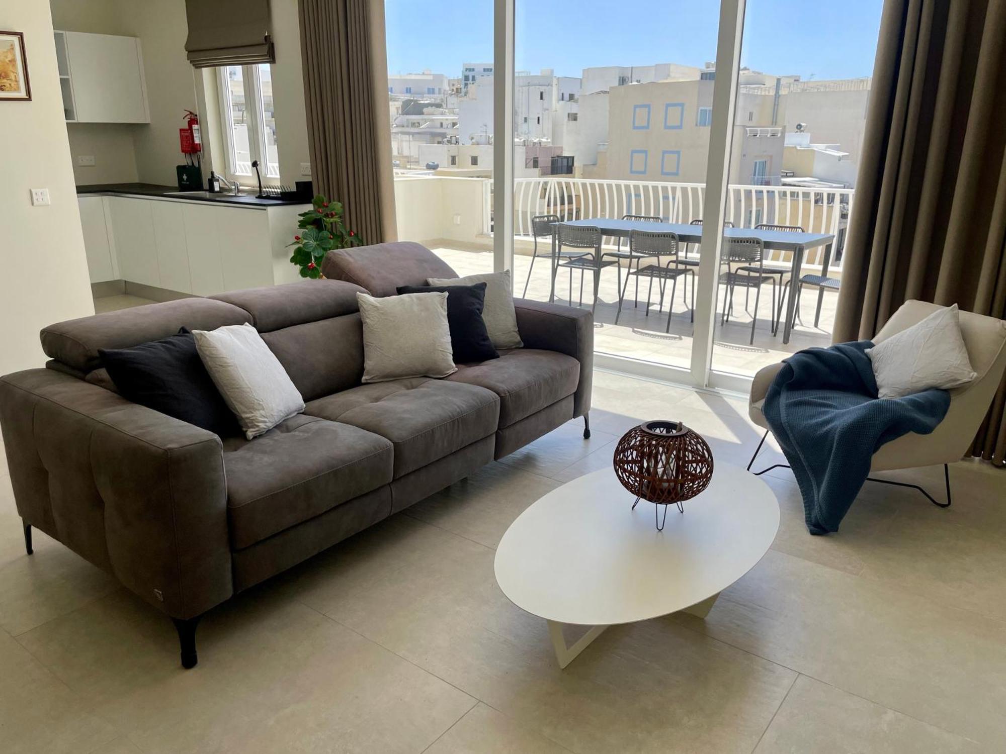 Bugibba Square Seafront Lux Apartments By Holi San Pawl il-Baħar Eksteriør bilde