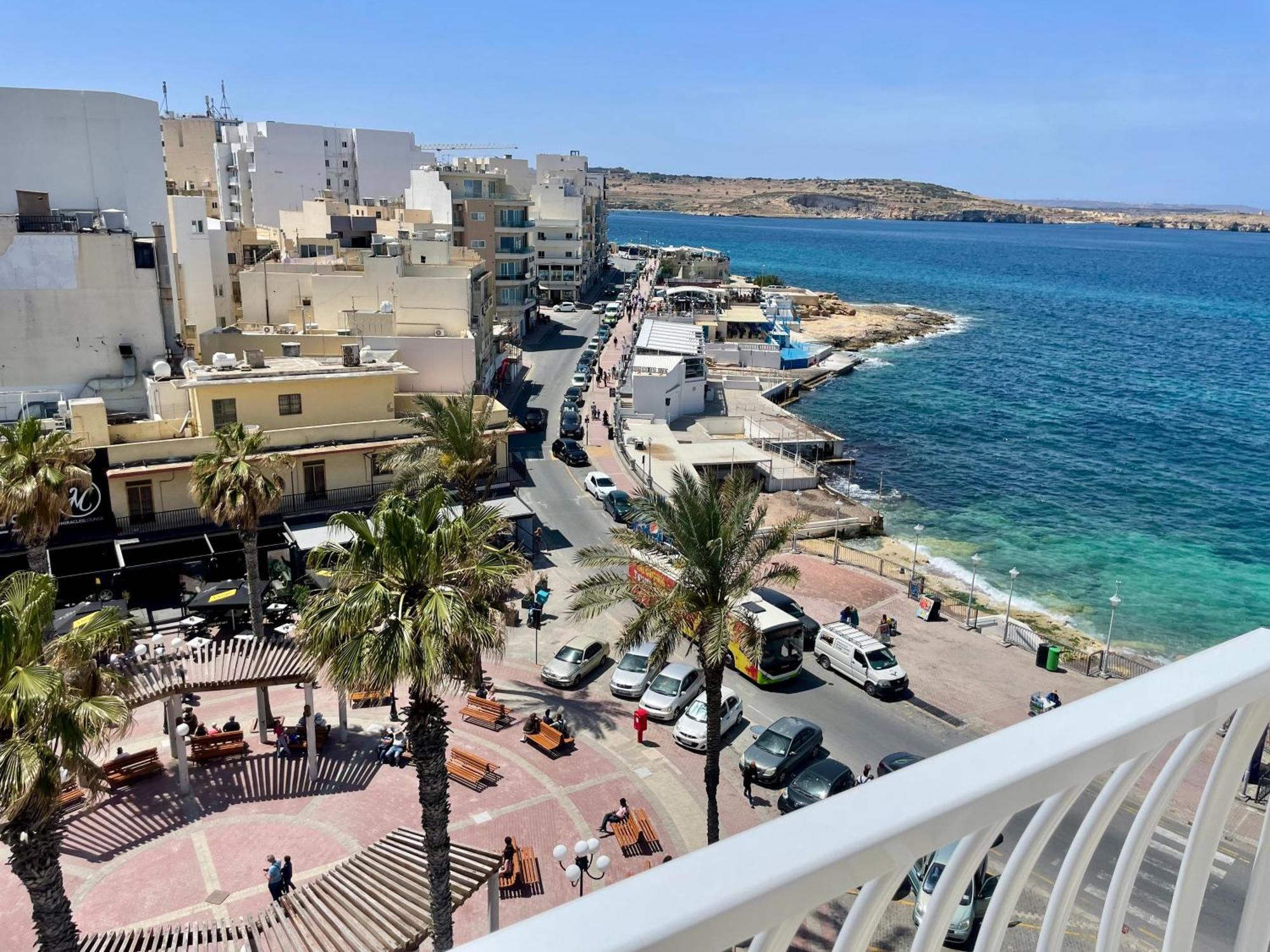 Bugibba Square Seafront Lux Apartments By Holi San Pawl il-Baħar Eksteriør bilde